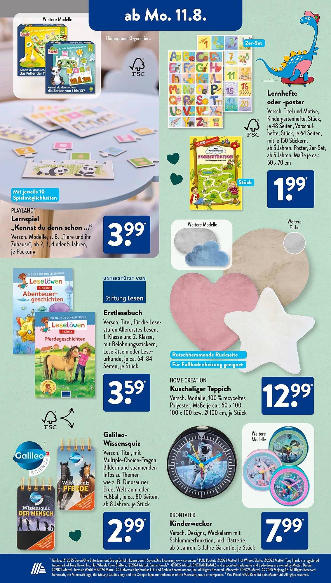Aldi Süd Prospekt (2025-08-11 - 2025-08-17) | 2