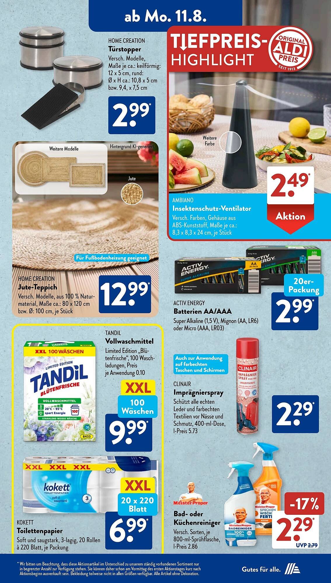 Aldi Süd Prospekt (2025-08-11 - 2025-08-17) | 7