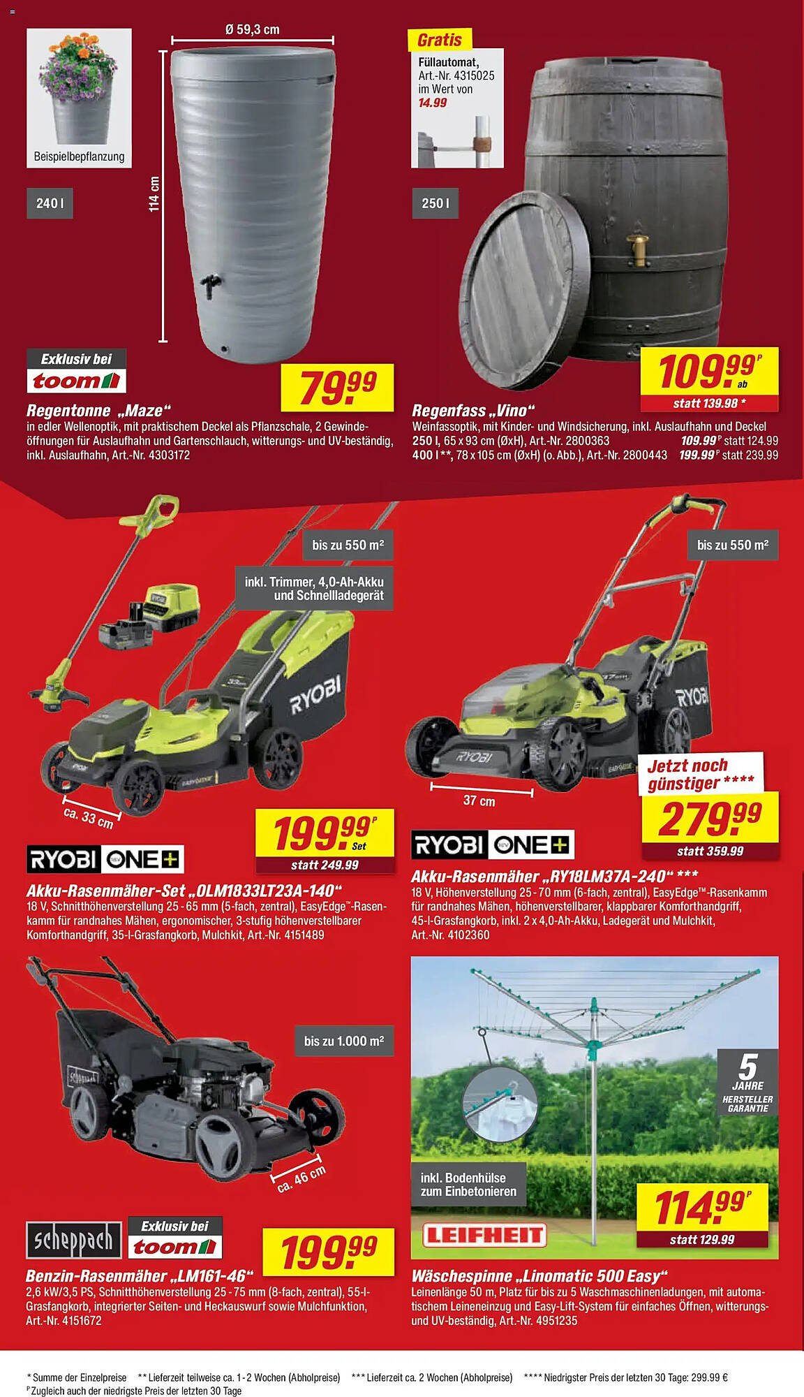 Toom Baumarkt Prospekt