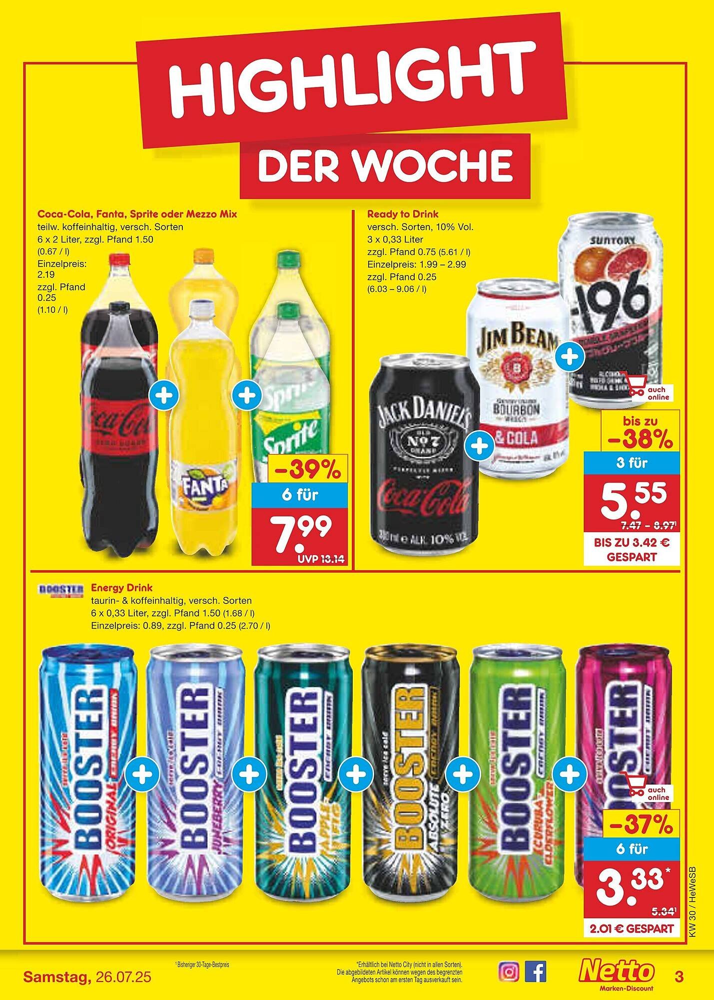 Netto Marken-Discount Prospekt (2025-07-21 - 2025-07-26)