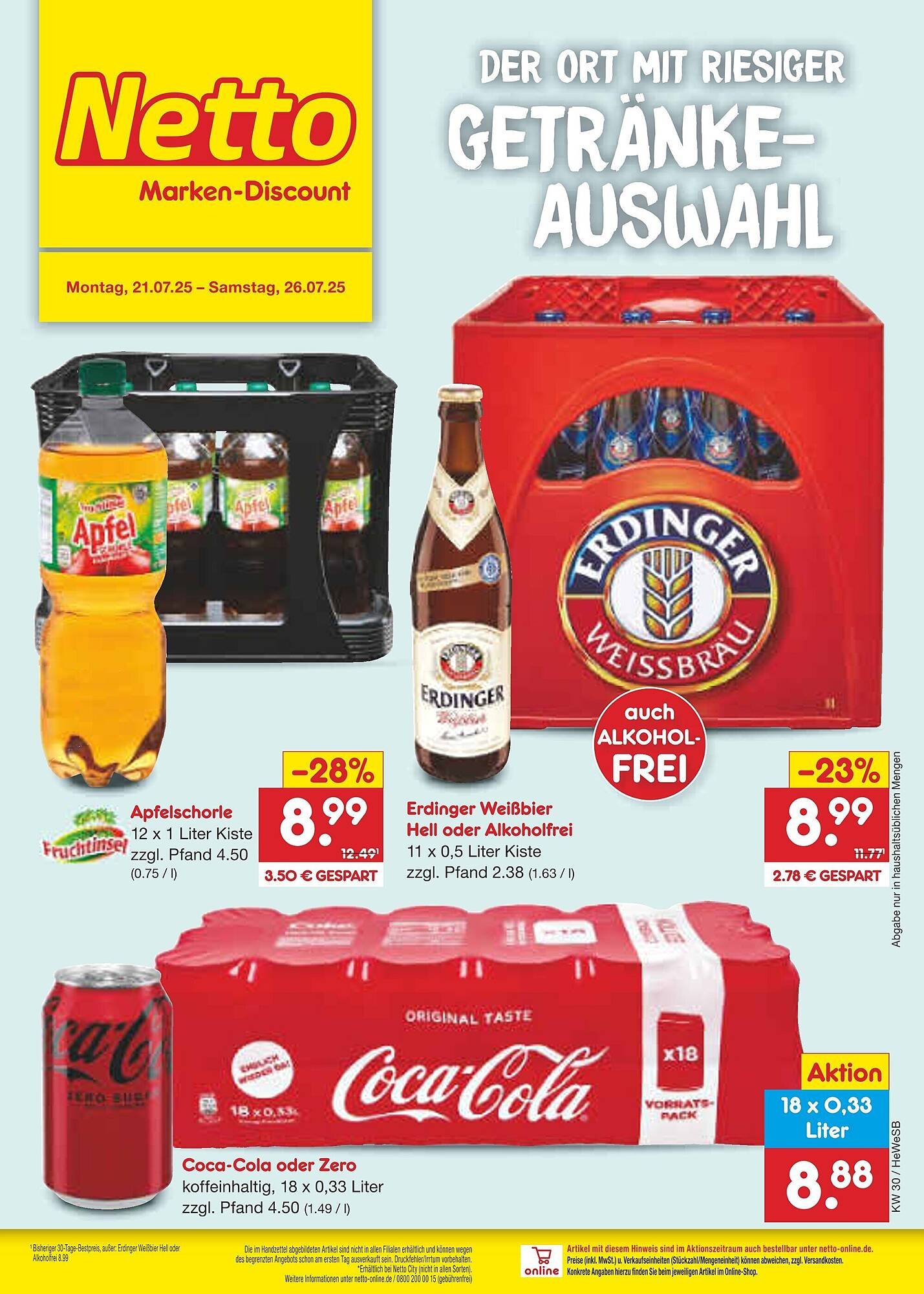 Netto Marken-Discount Prospekt (2025-07-21 - 2025-07-26)