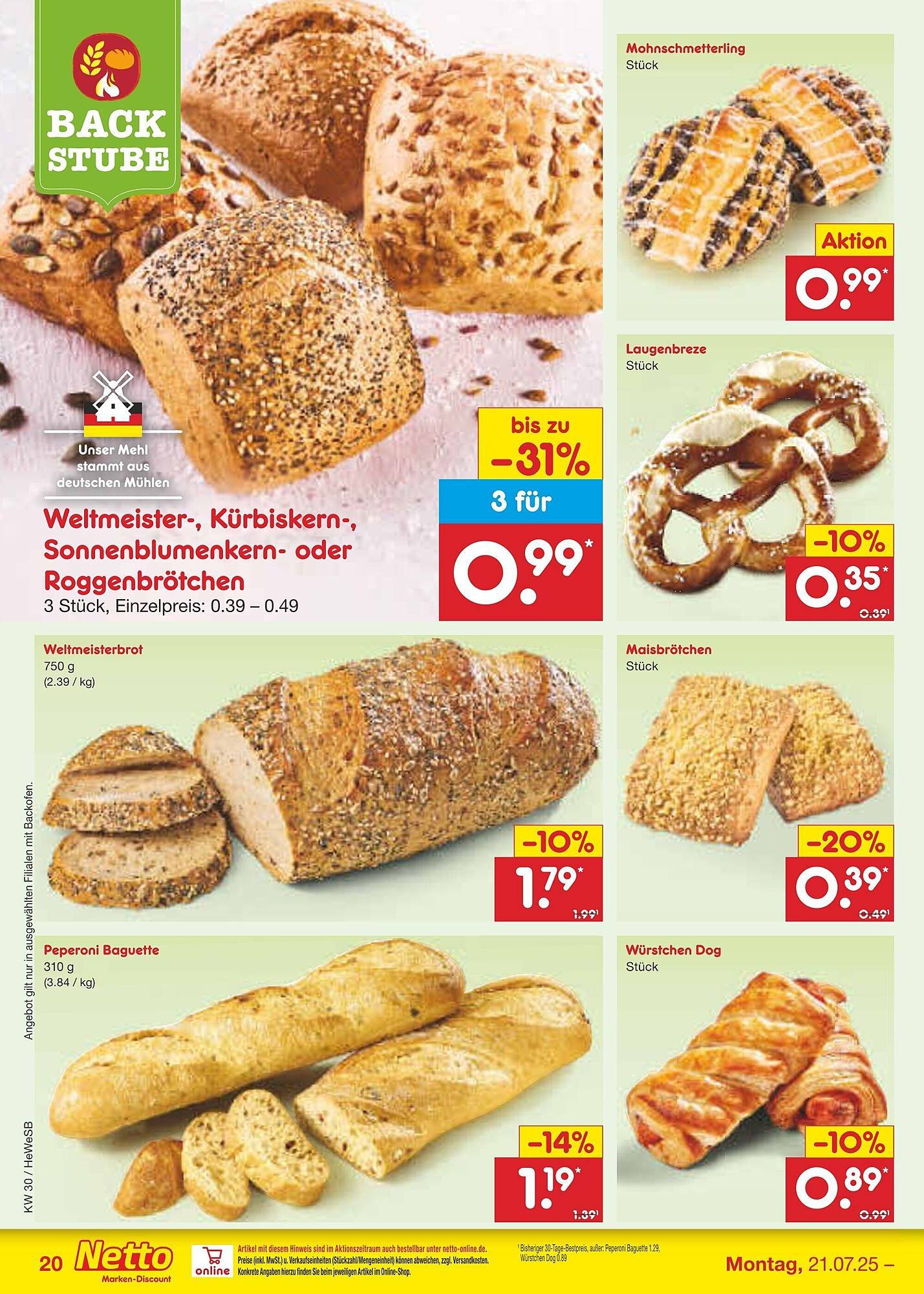 Netto Marken-Discount Prospekt (2025-07-21 - 2025-07-26)