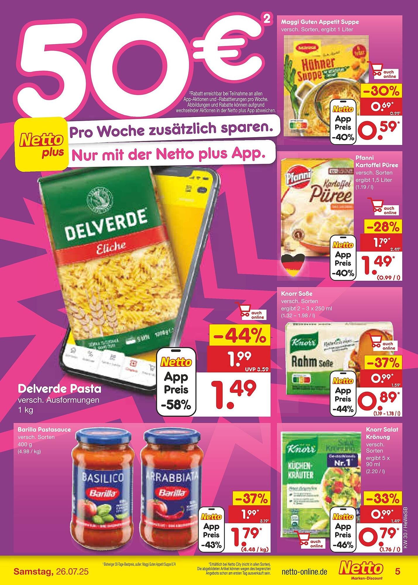 Netto Marken-Discount Prospekt (2025-07-21 - 2025-07-26)