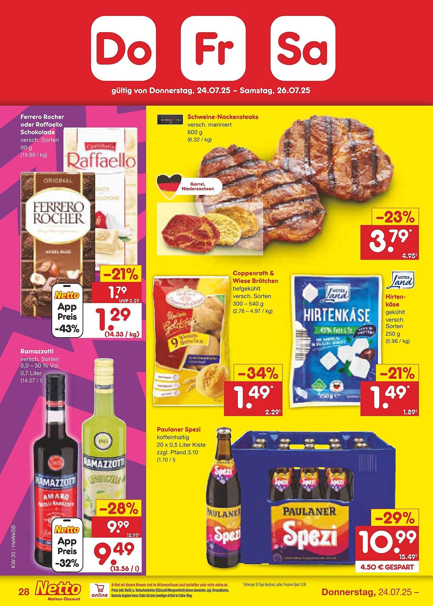 Netto Marken-Discount Prospekt (2025-07-21 - 2025-07-26)