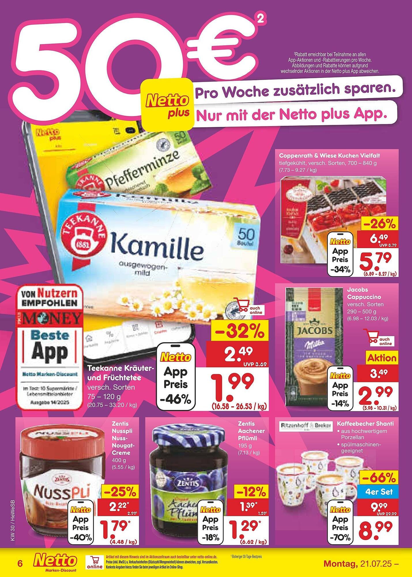 Netto Marken-Discount Prospekt (2025-07-21 - 2025-07-26)