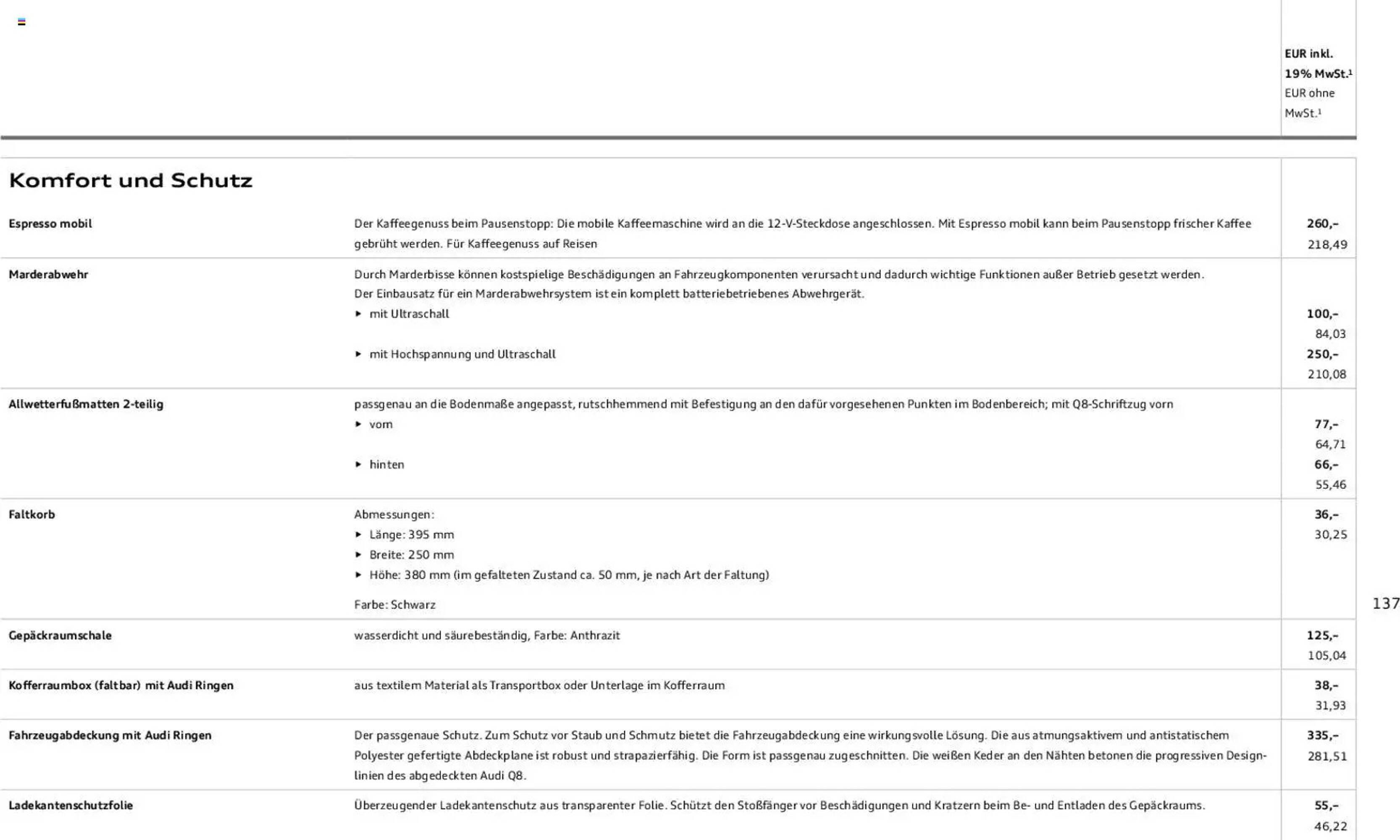 Audi Prospekt (2025-11-06 - 2026-11-06)