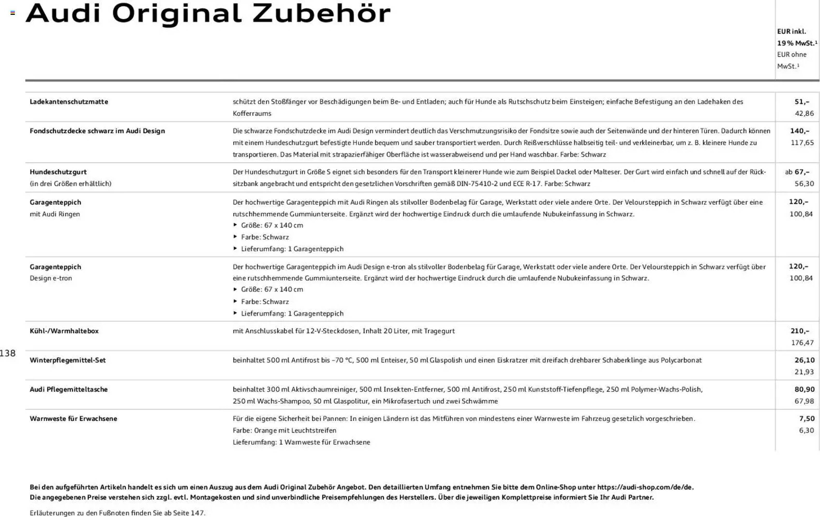 Audi Prospekt (2025-11-06 - 2026-11-06)