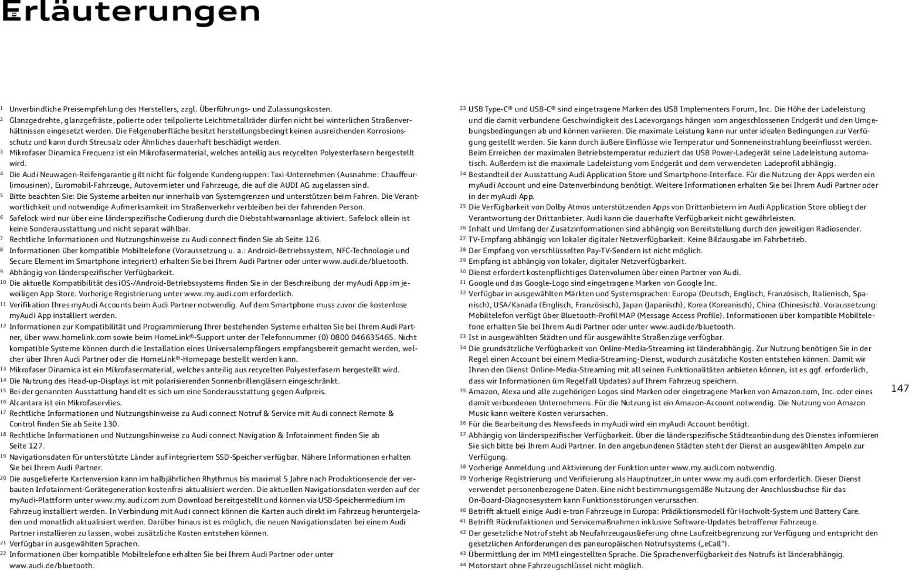 Audi Prospekt (2025-11-06 - 2026-11-06) | 147