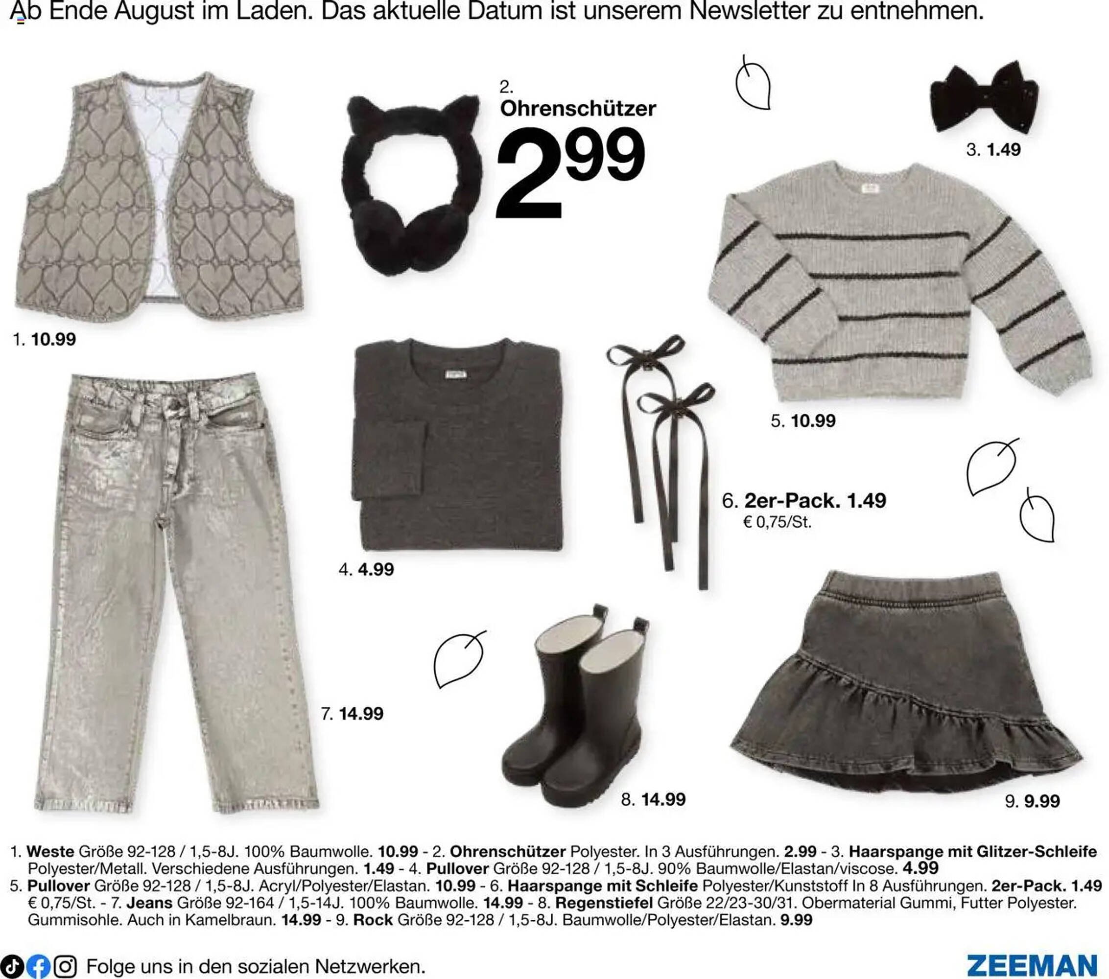 Zeeman Prospekt (2025-07-18 - 2025-12-31) | 31