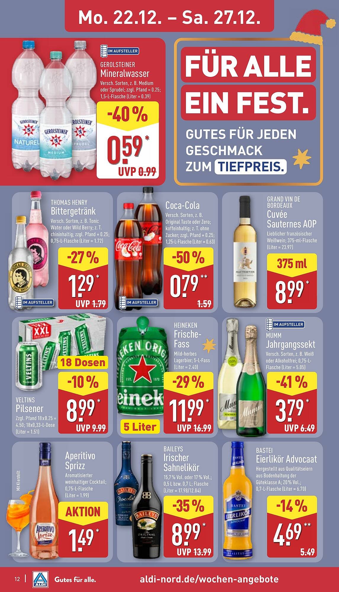 Aldi Nord Prospekt (2025-12-22 - 2025-12-27)