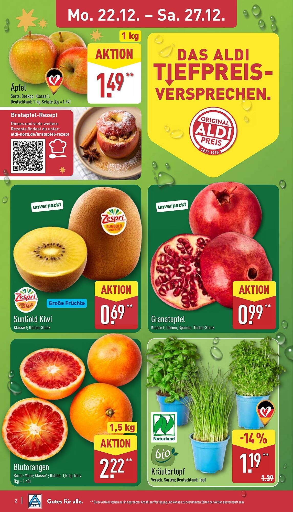 Aldi Nord Prospekt (2025-12-22 - 2025-12-27)