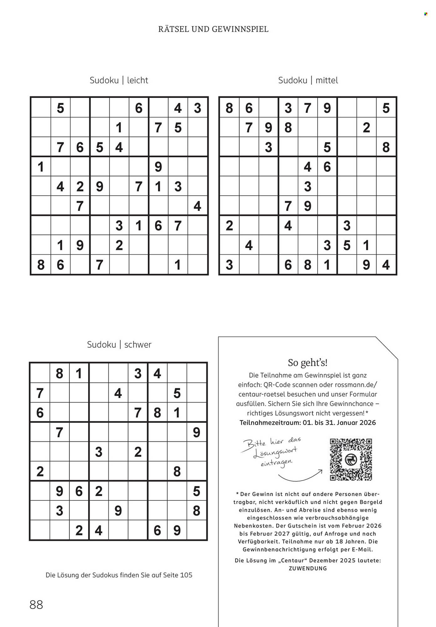 Rossmann Magazin (2026-01-01 - 2026-01-31)