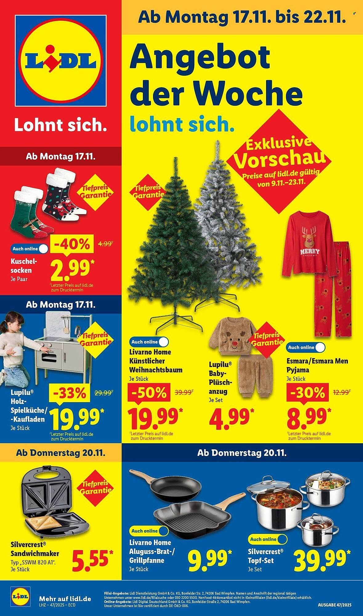 Lidl Prospekt (2025-11-17 - 2025-11-22) | 1