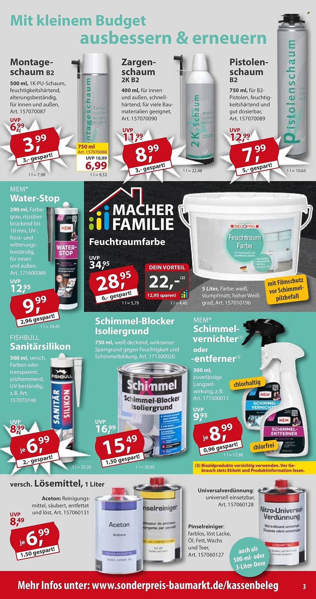 Sonderpreis Baumarkt Prospekt (2026-01-31 - 2026-02-06)