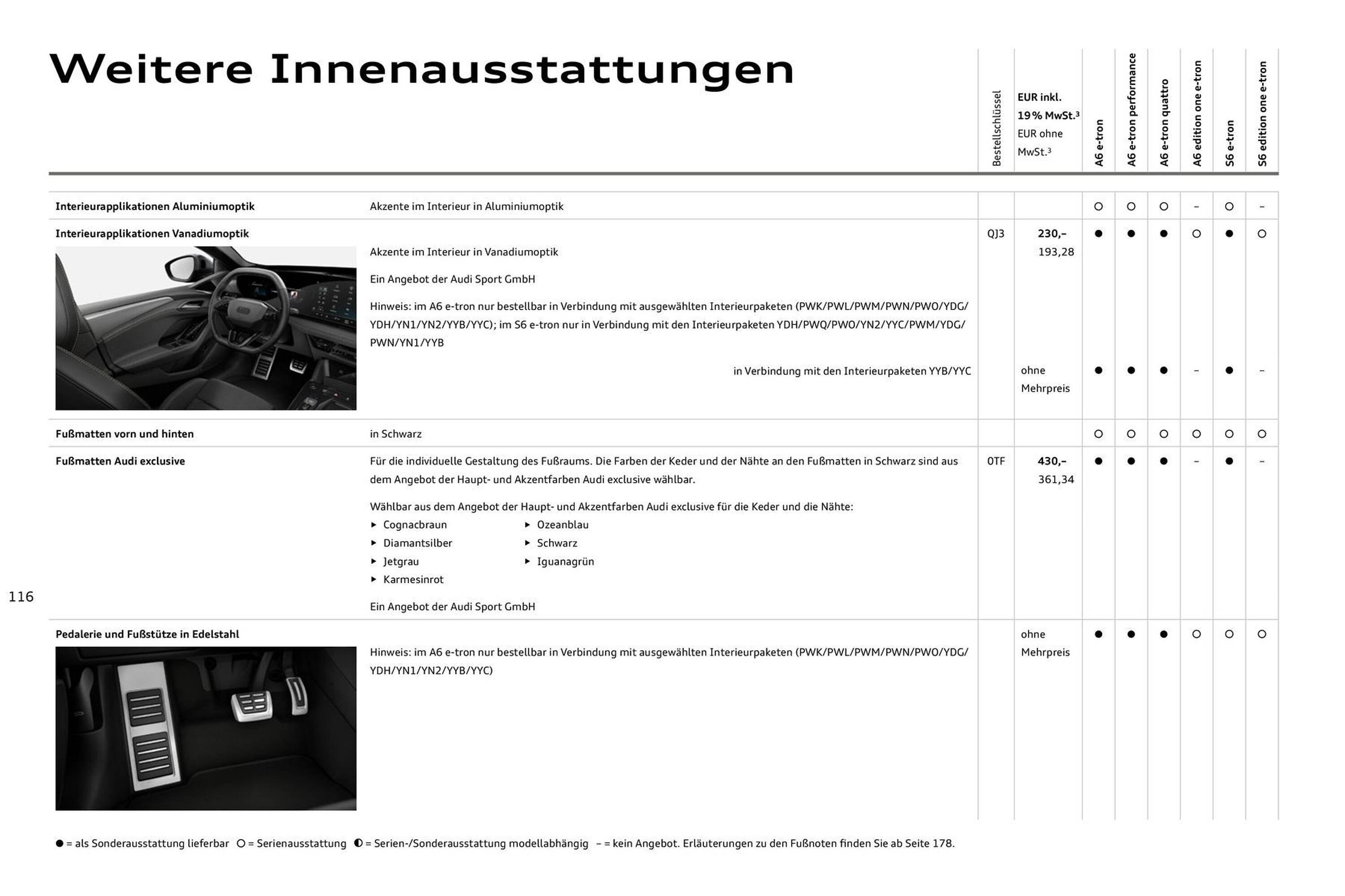 Audi Prospekt (2025-08-11 - 2026-08-11) | 116
