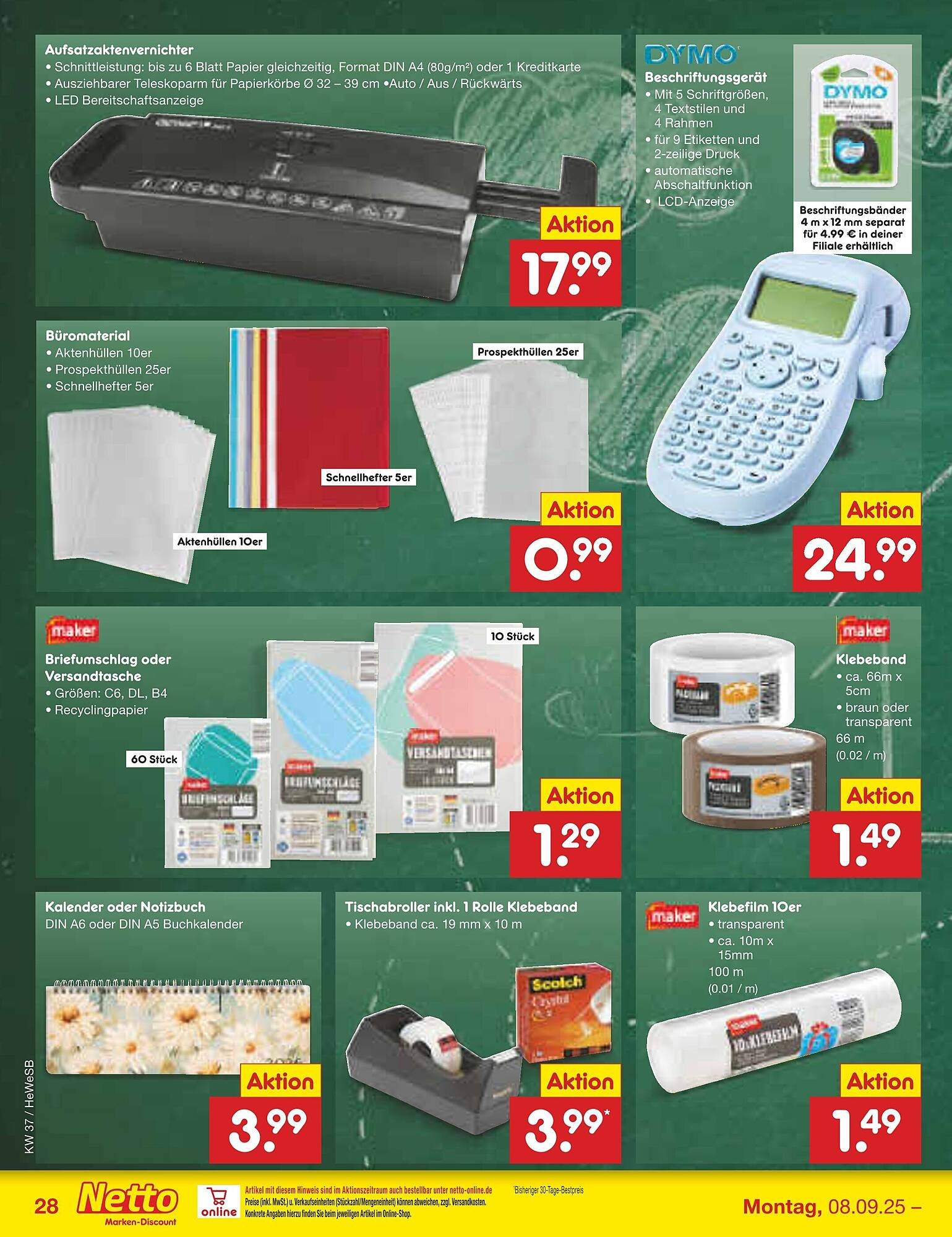 Netto Marken-Discount Prospekt (2025-09-08 - 2025-09-13)