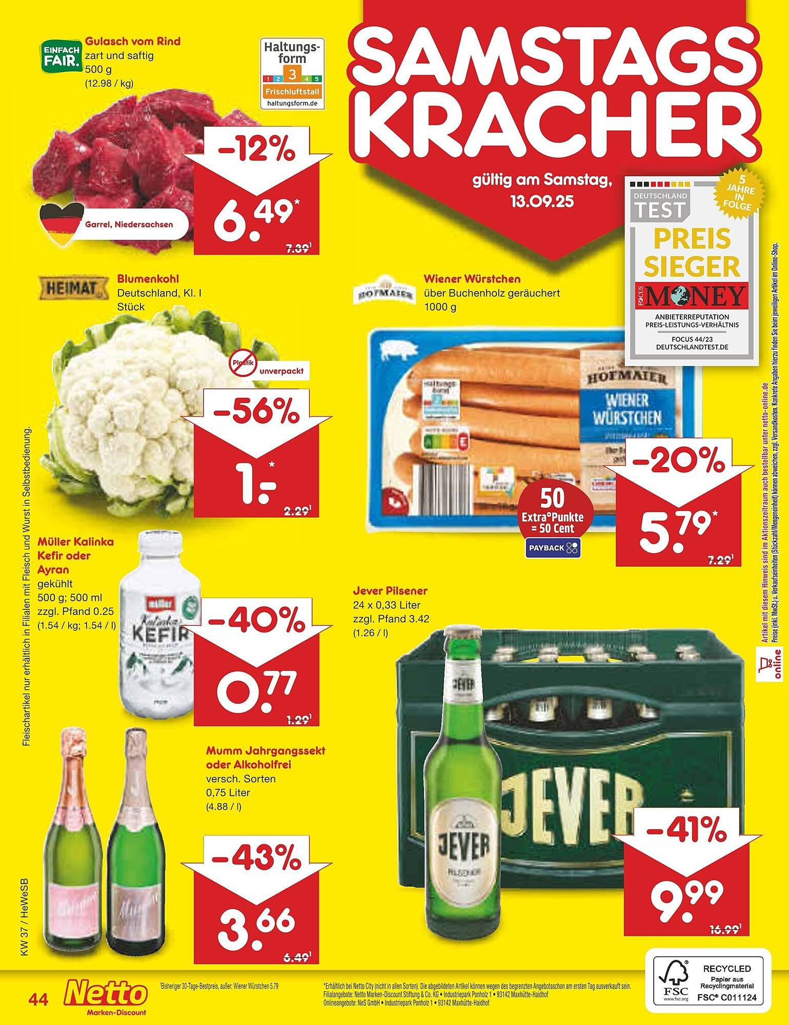 Netto Marken-Discount Prospekt (2025-09-08 - 2025-09-13)