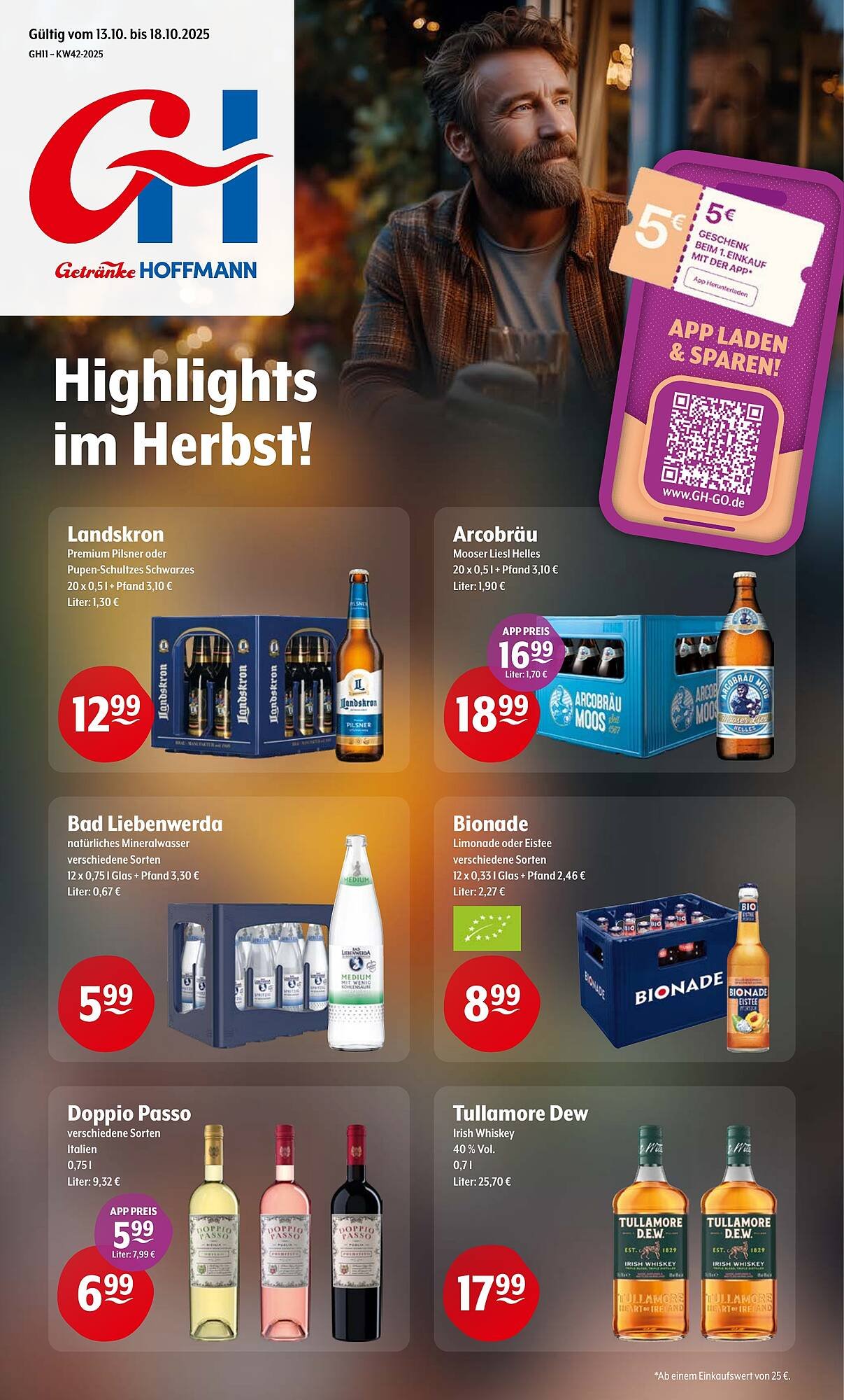Getränke Hoffmann Prospekt (2025-10-13 - 2025-10-18) | 1