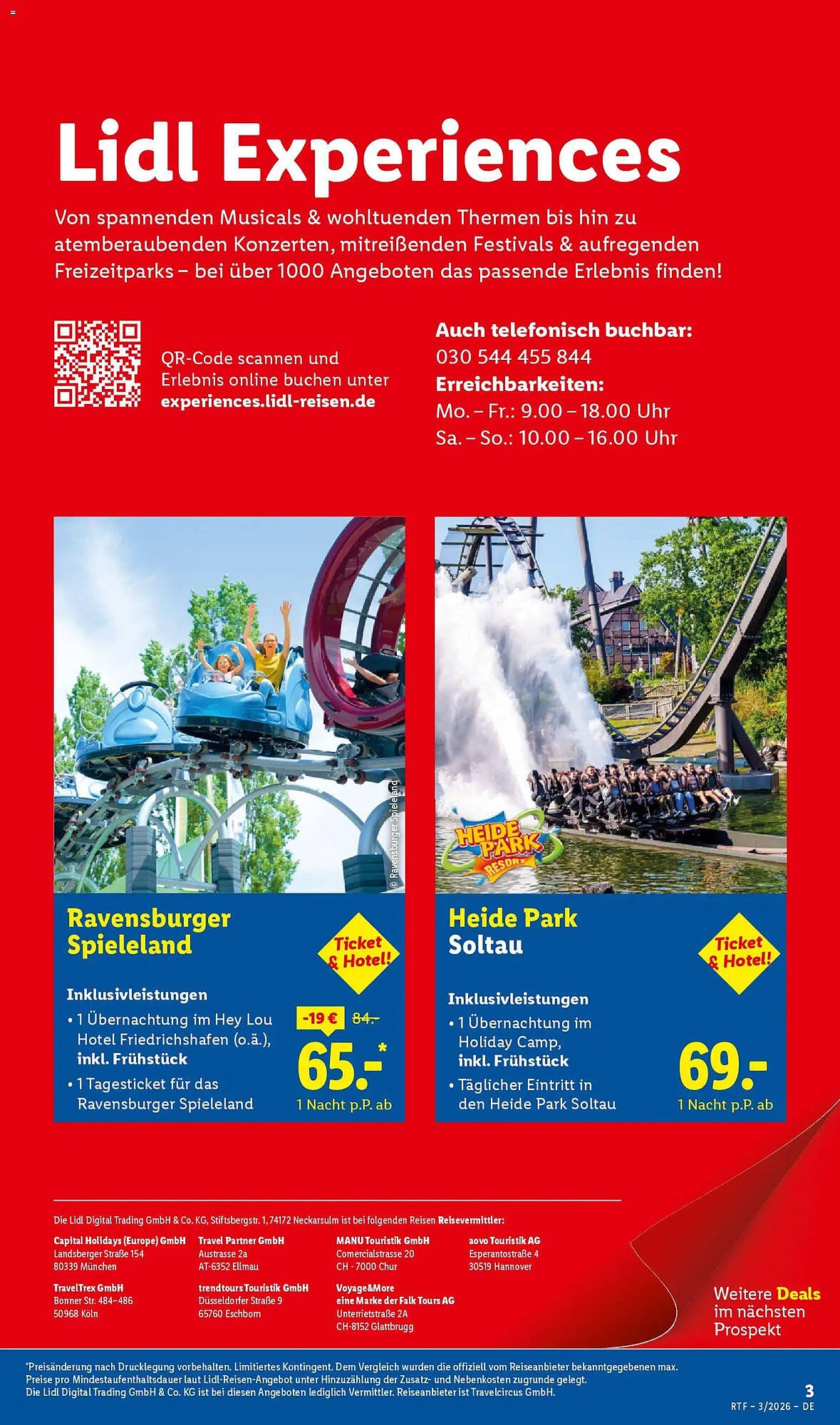 Lidl Reisen Prospekt (2026-03-14 - 2026-04-15)