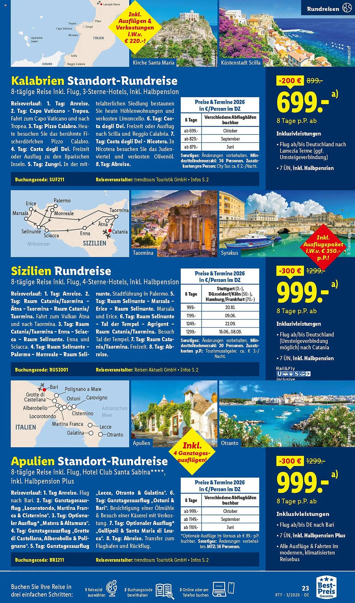 Lidl Reisen Prospekt (2026-03-14 - 2026-04-15)