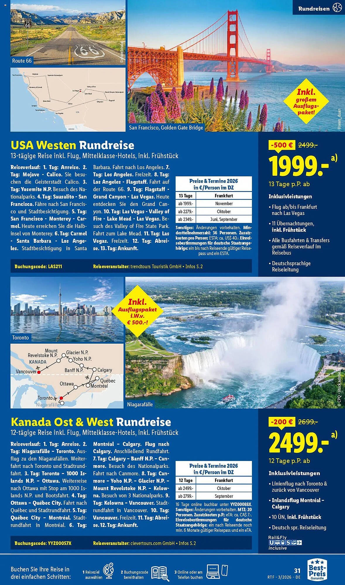 Lidl Reisen Prospekt (2026-03-14 - 2026-04-15)