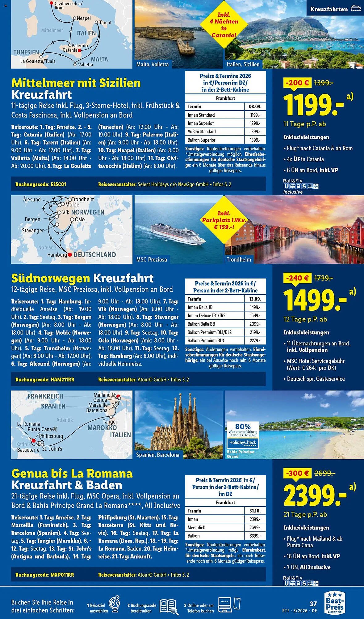 Lidl Reisen Prospekt (2026-03-14 - 2026-04-15)