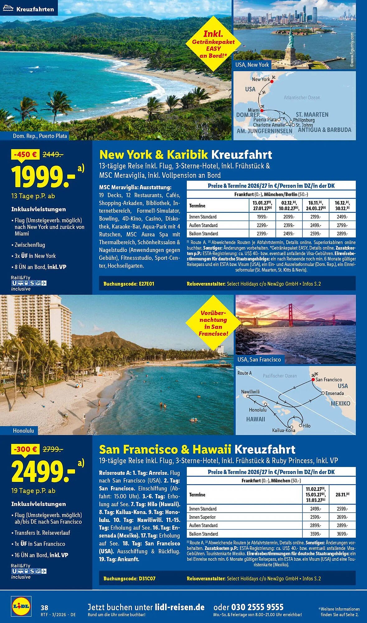 Lidl Reisen Prospekt (2026-03-14 - 2026-04-15)