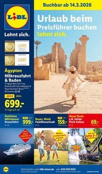 Lidl Reisen Prospekt (2026-03-14 - 2026-04-15)