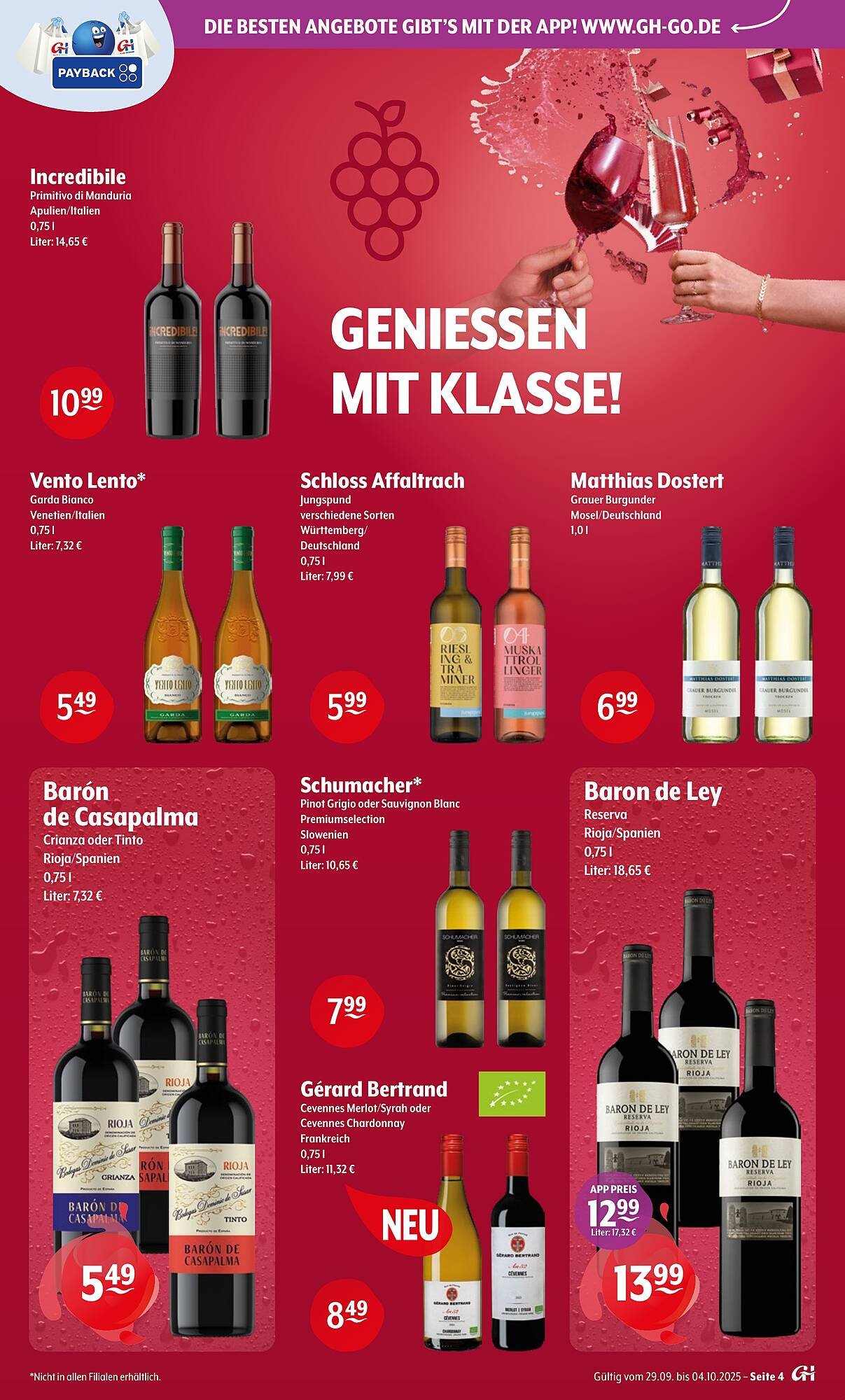 Trink und Spare Prospekt (2025-09-29 - 2025-10-04) | 4