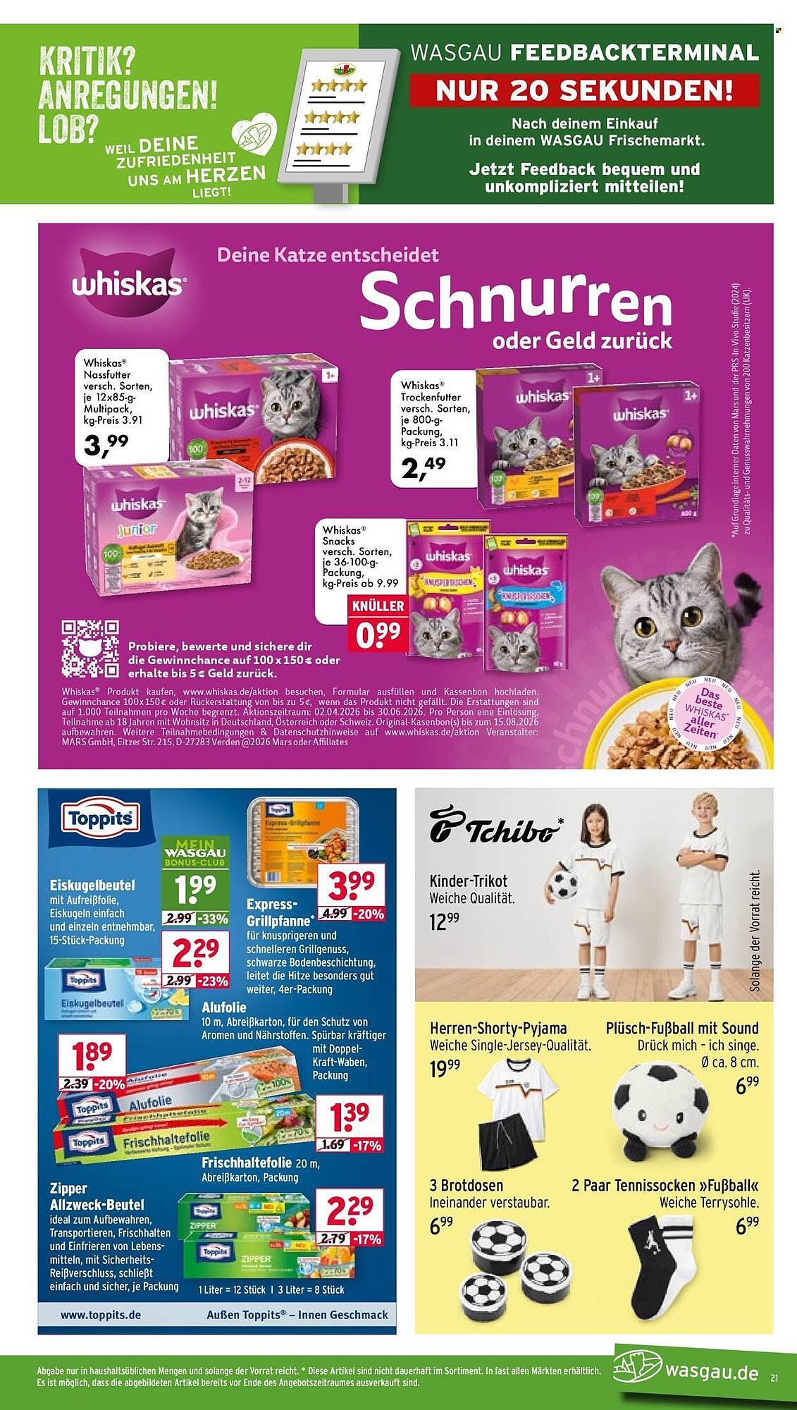 Wasgau Prospekt (2026-04-20 - 2026-04-25)