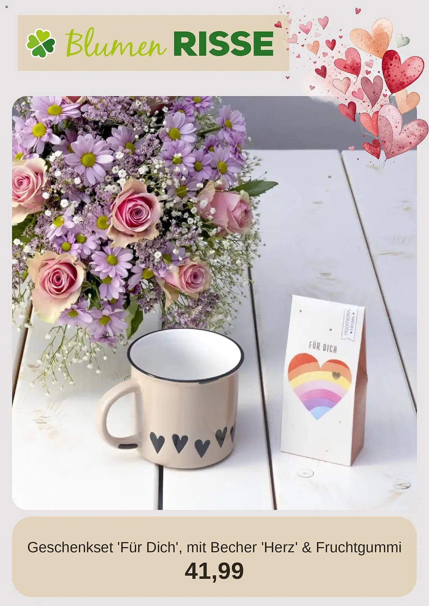 Blumen Risse Prospekt