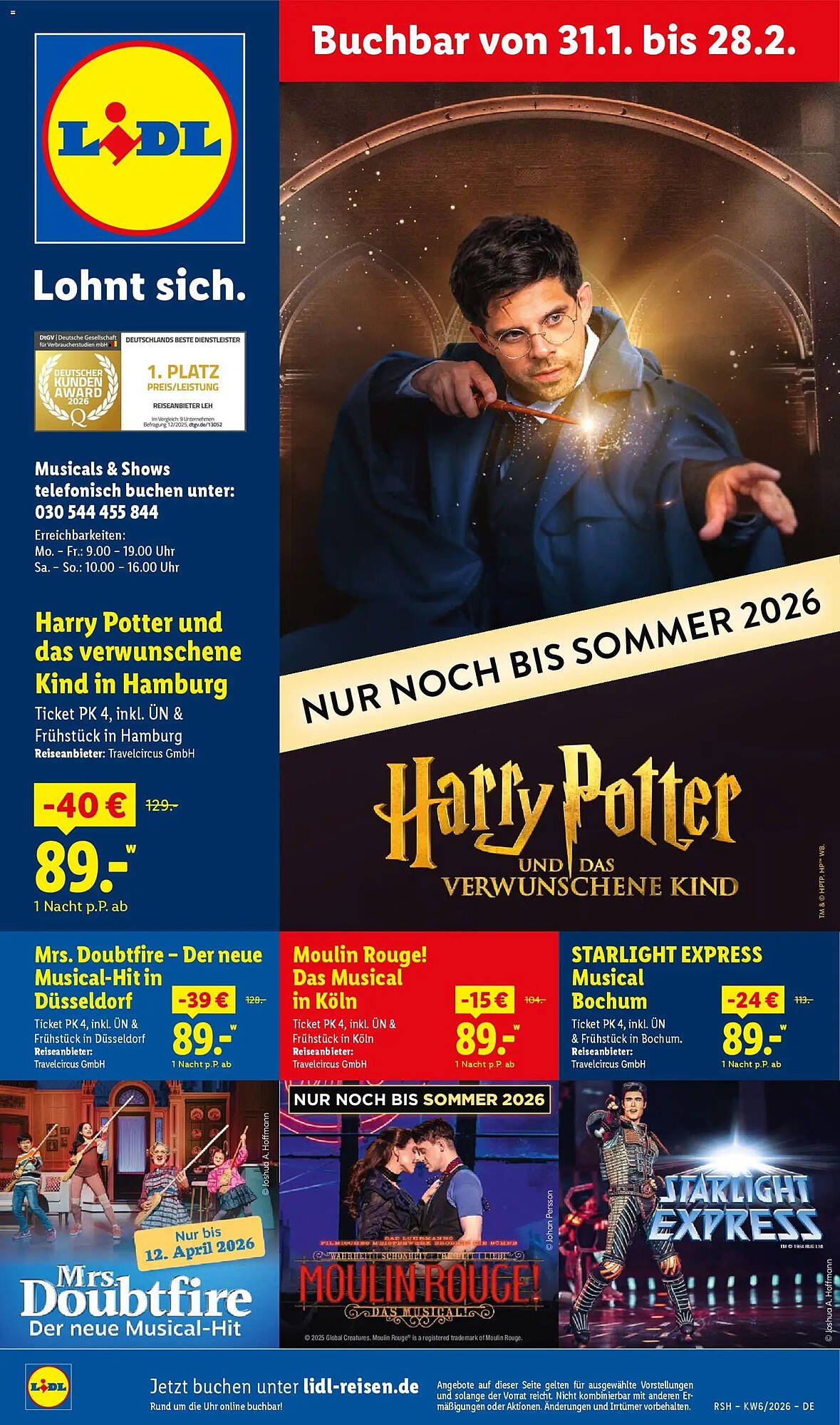 Lidl Reisen Prospekt