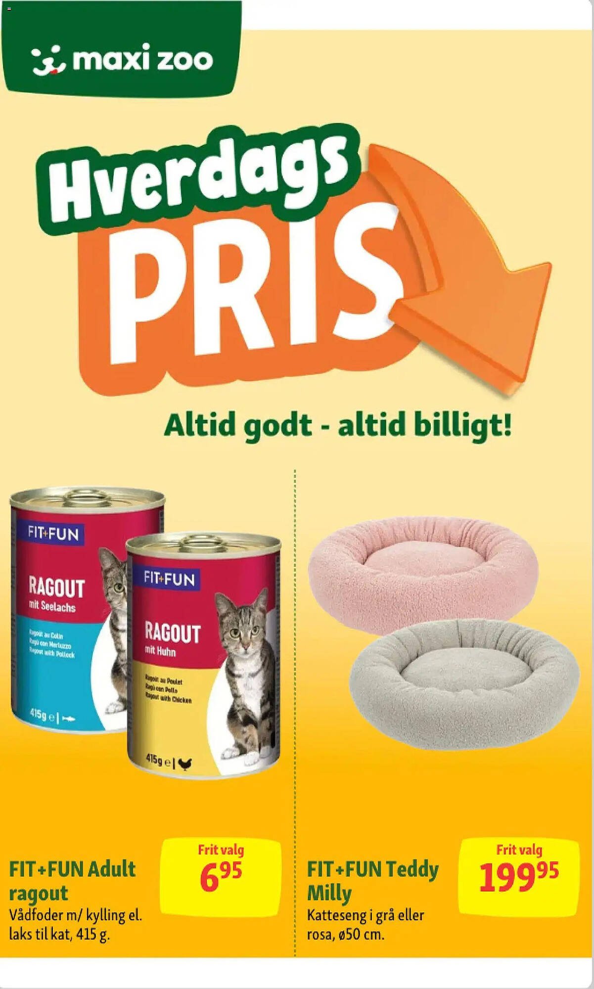 Maxi Zoo tilbudsavis
