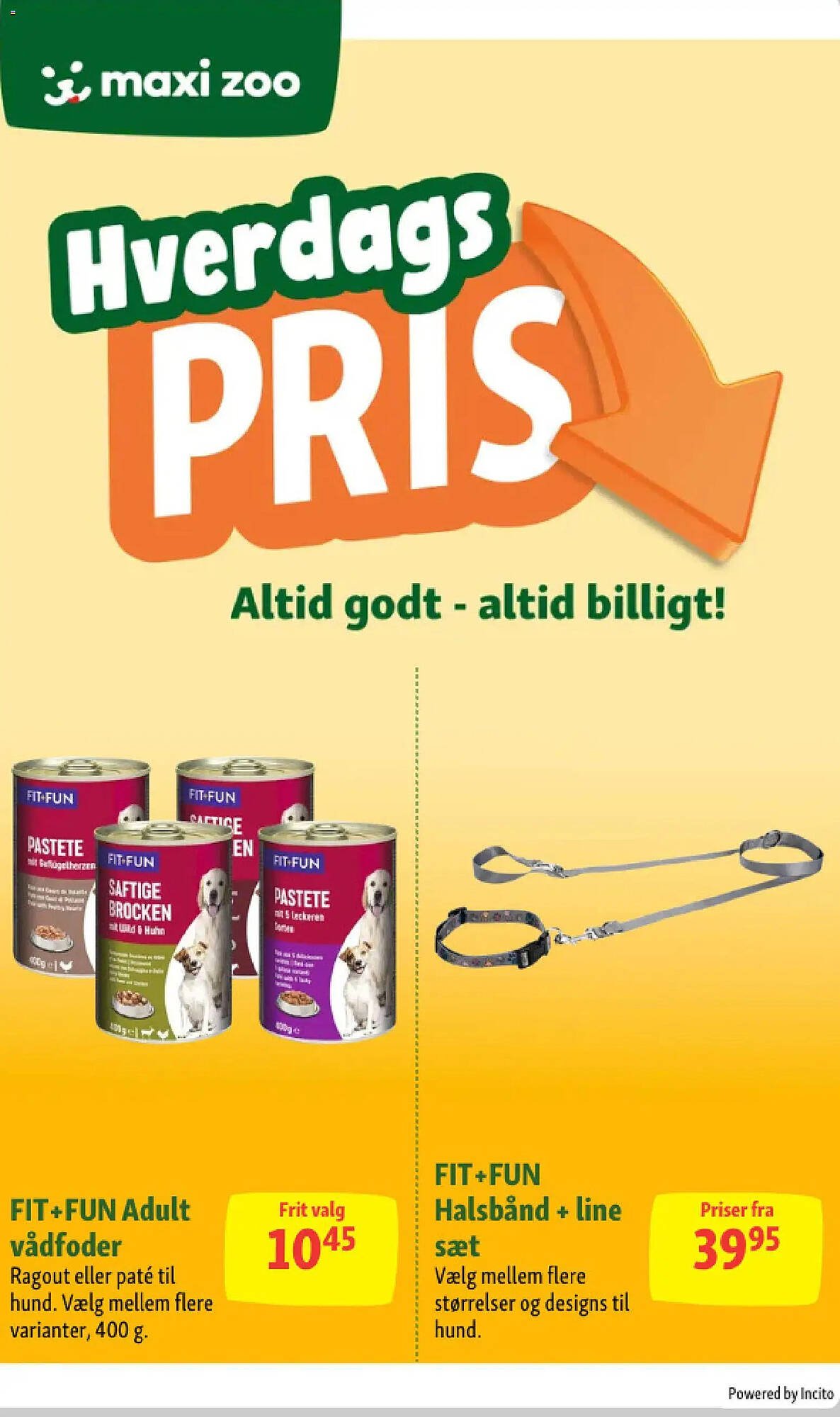 Maxi Zoo tilbudsavis