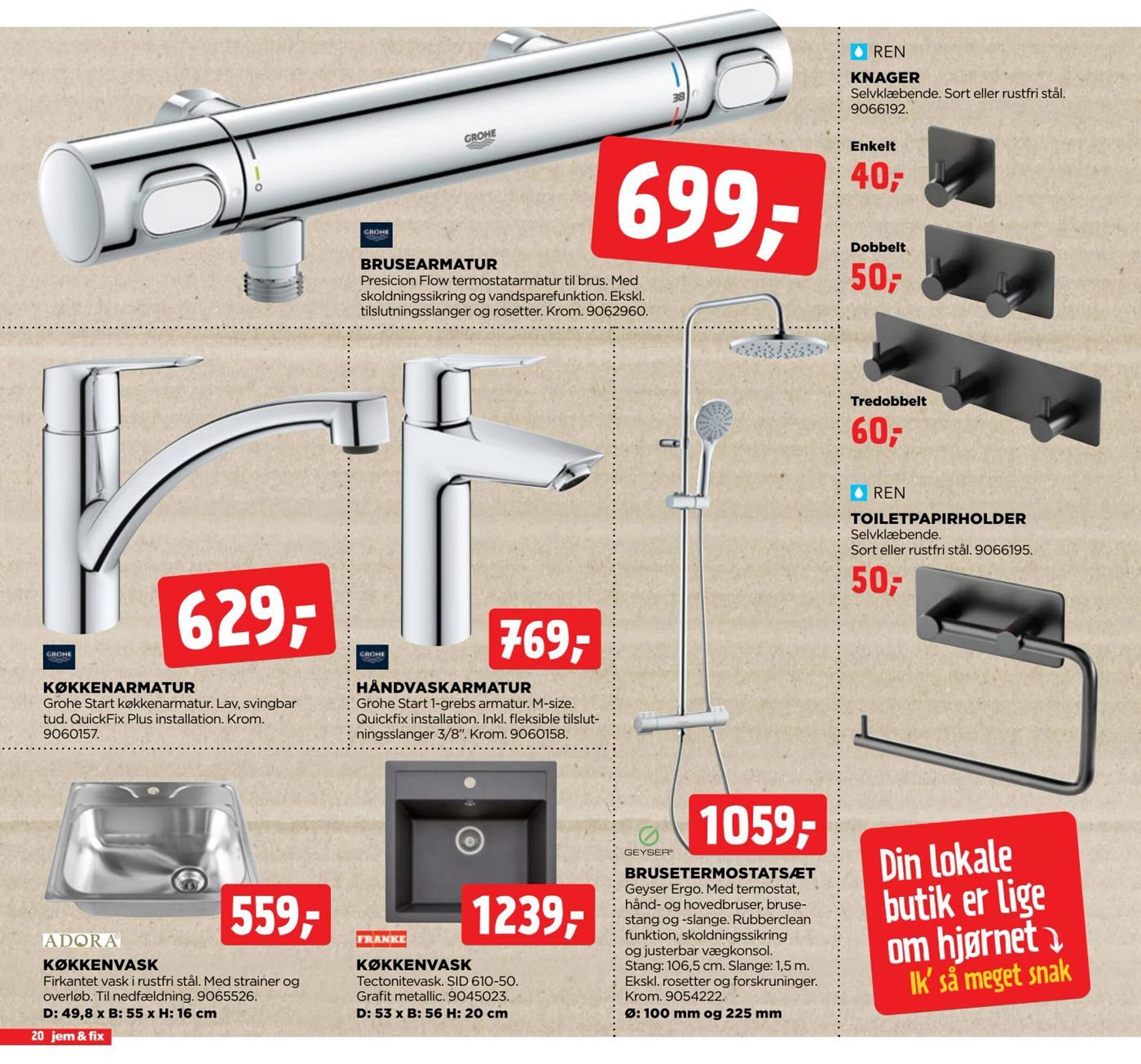 Jem &amp; fix tilbudsavis