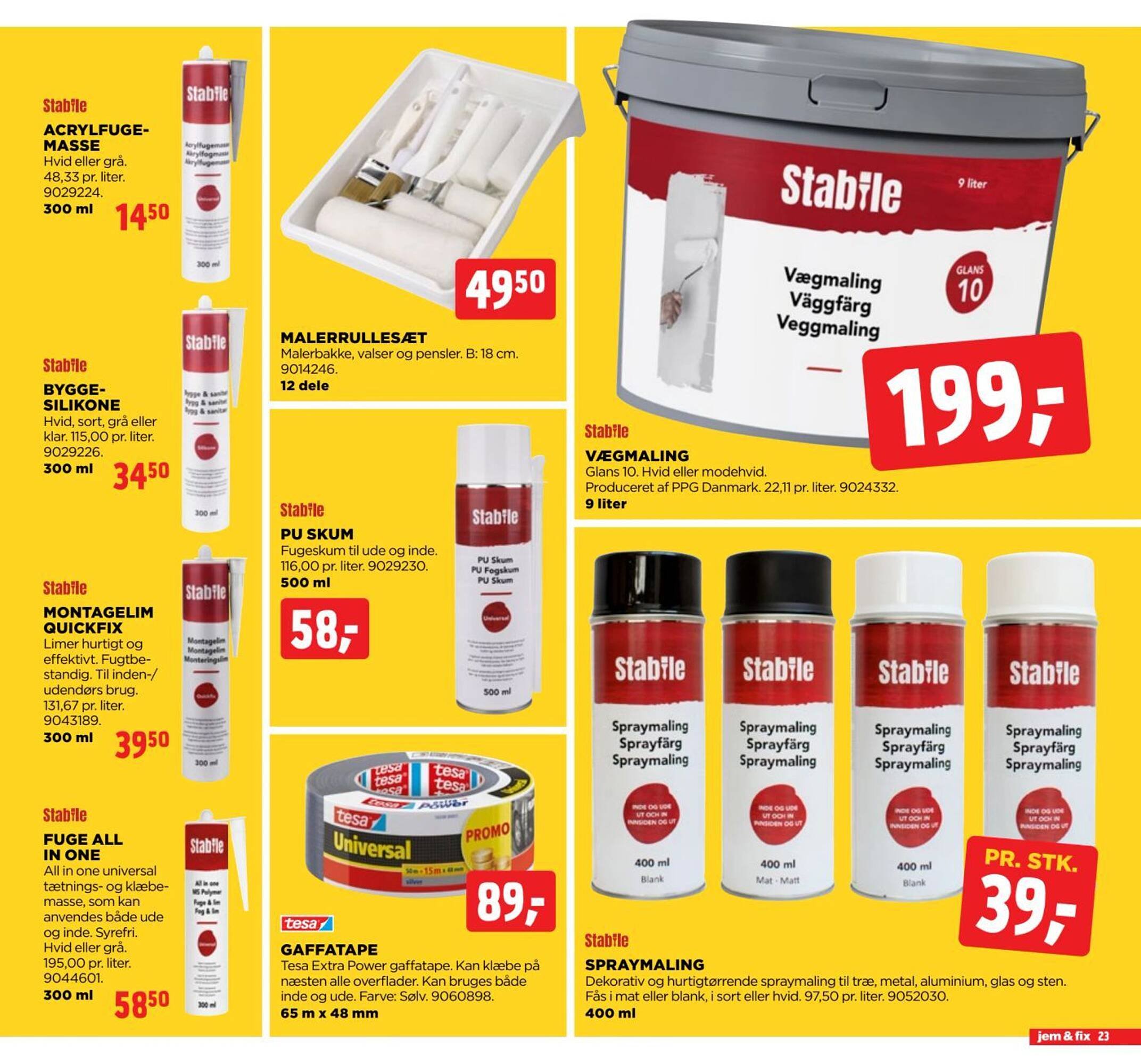 Jem &amp; fix tilbudsavis
