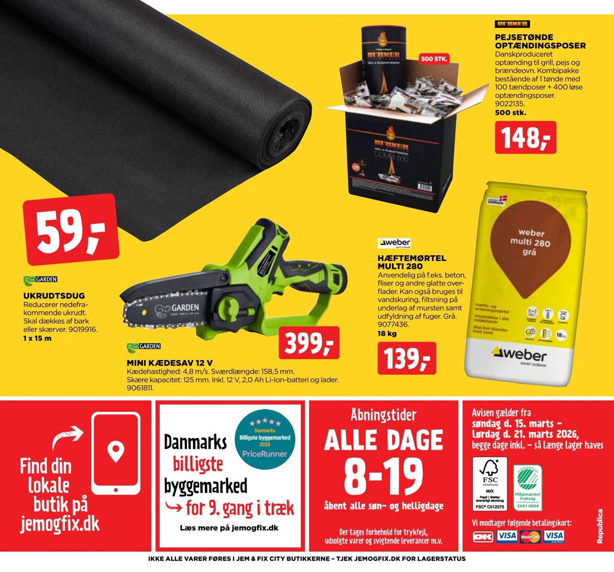 Jem &amp; fix tilbudsavis