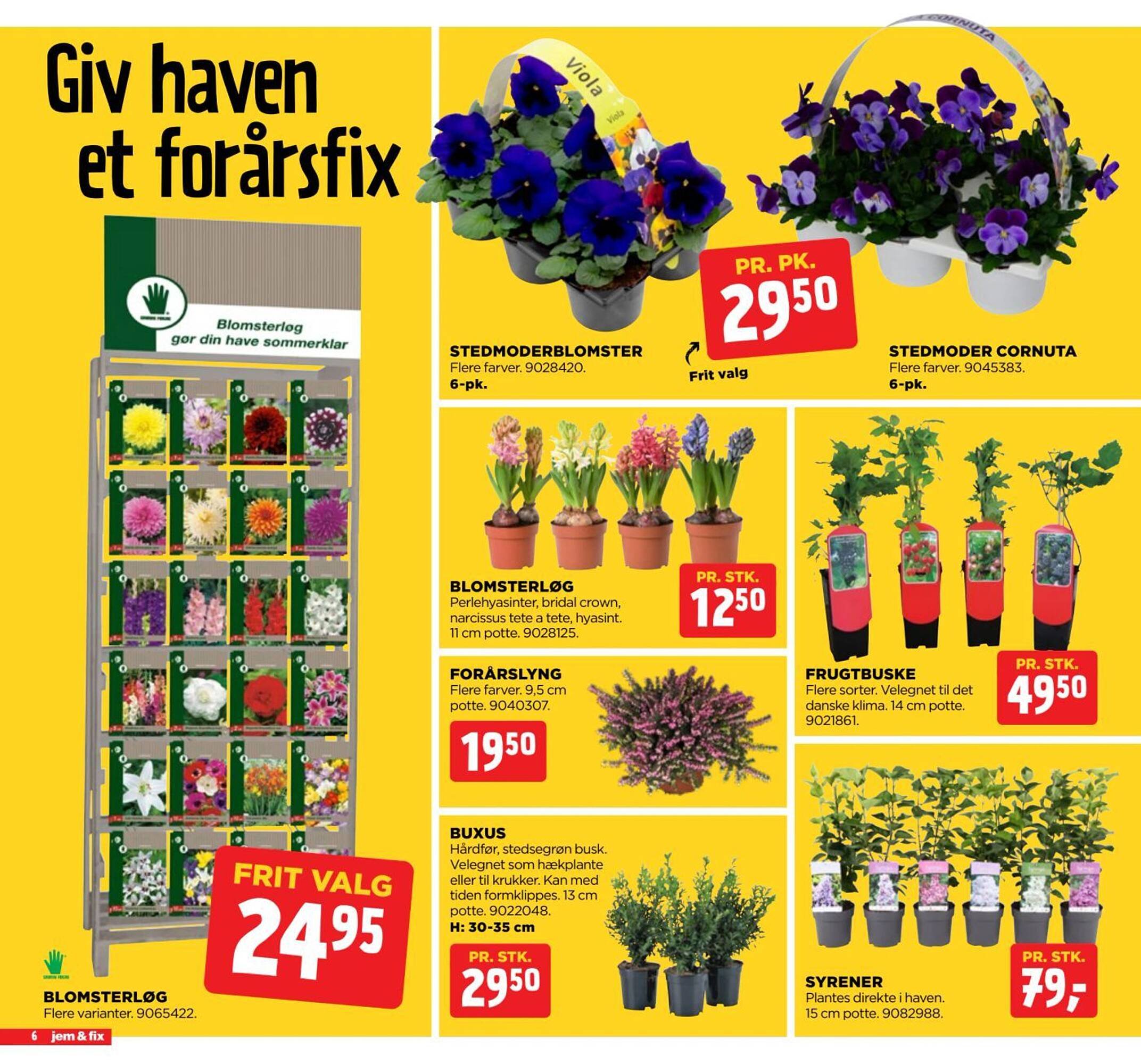 Jem &amp; fix tilbudsavis