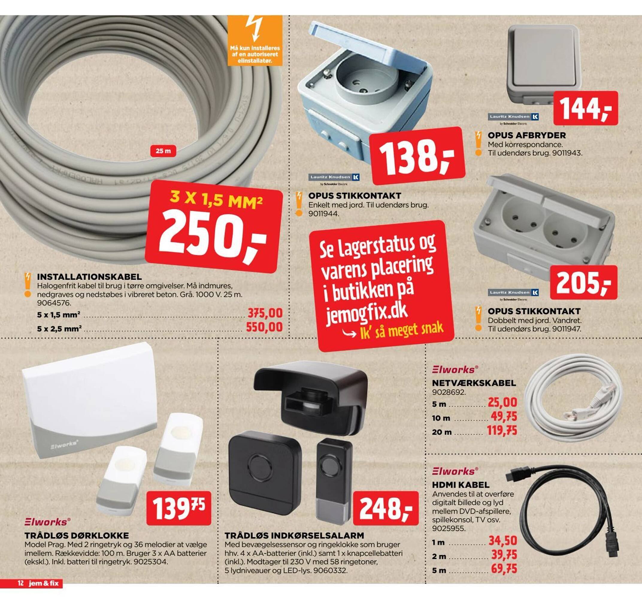 Jem & fix tilbudsavis (2025-10-05 - 2025-10-11)