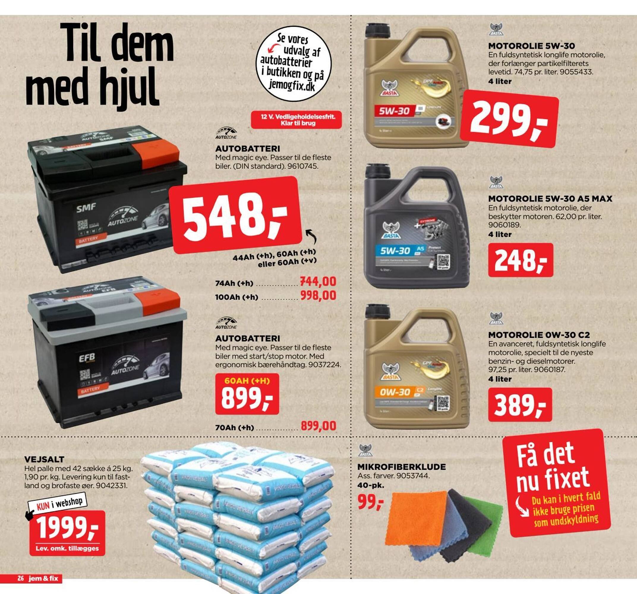 Jem & fix tilbudsavis (2025-10-05 - 2025-10-11)