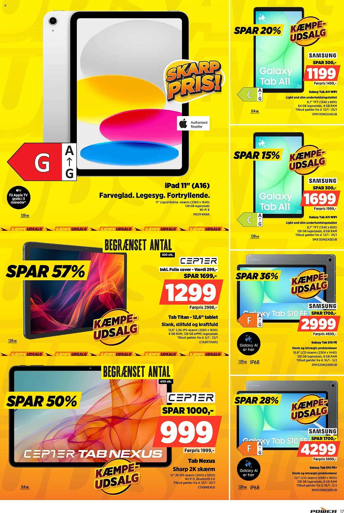 Power tilbudsavis (2026-01-16 - 2026-01-22)