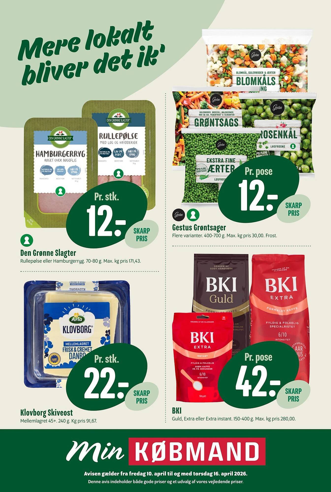 Min Købmand tilbudsavis (2026-04-10 - 2026-04-17)