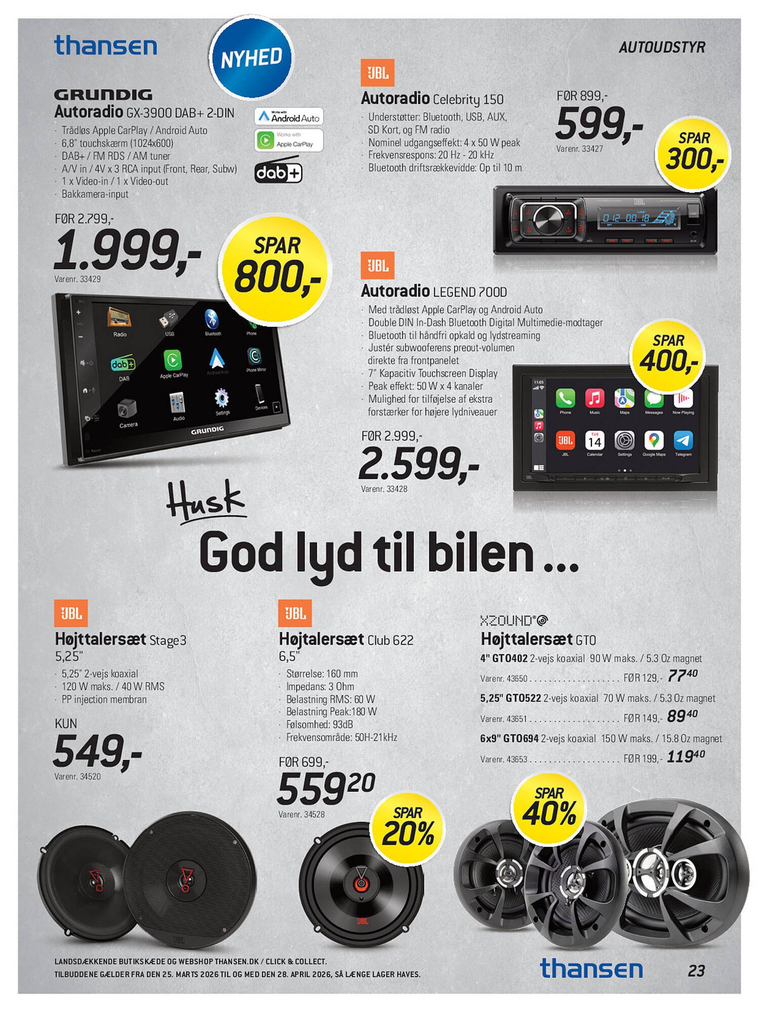 Thansen tilbudsavis (2026-03-25 - 2026-04-28)