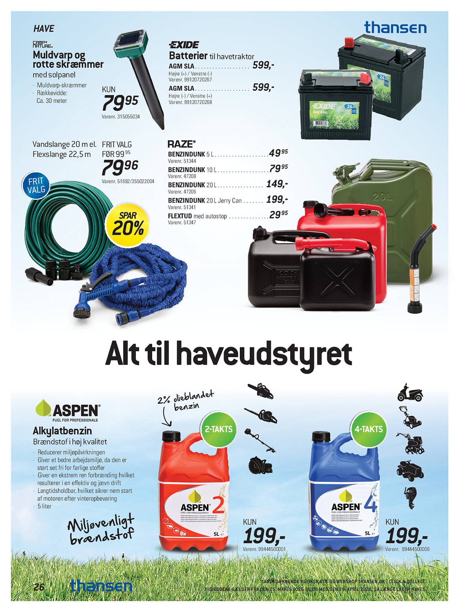Thansen tilbudsavis (2026-03-25 - 2026-04-28)