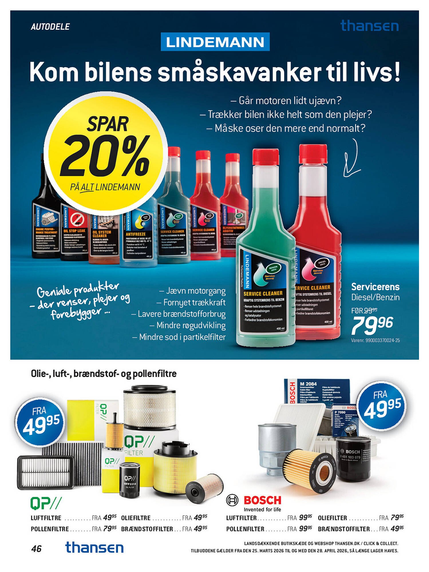 Thansen tilbudsavis (2026-03-25 - 2026-04-28)