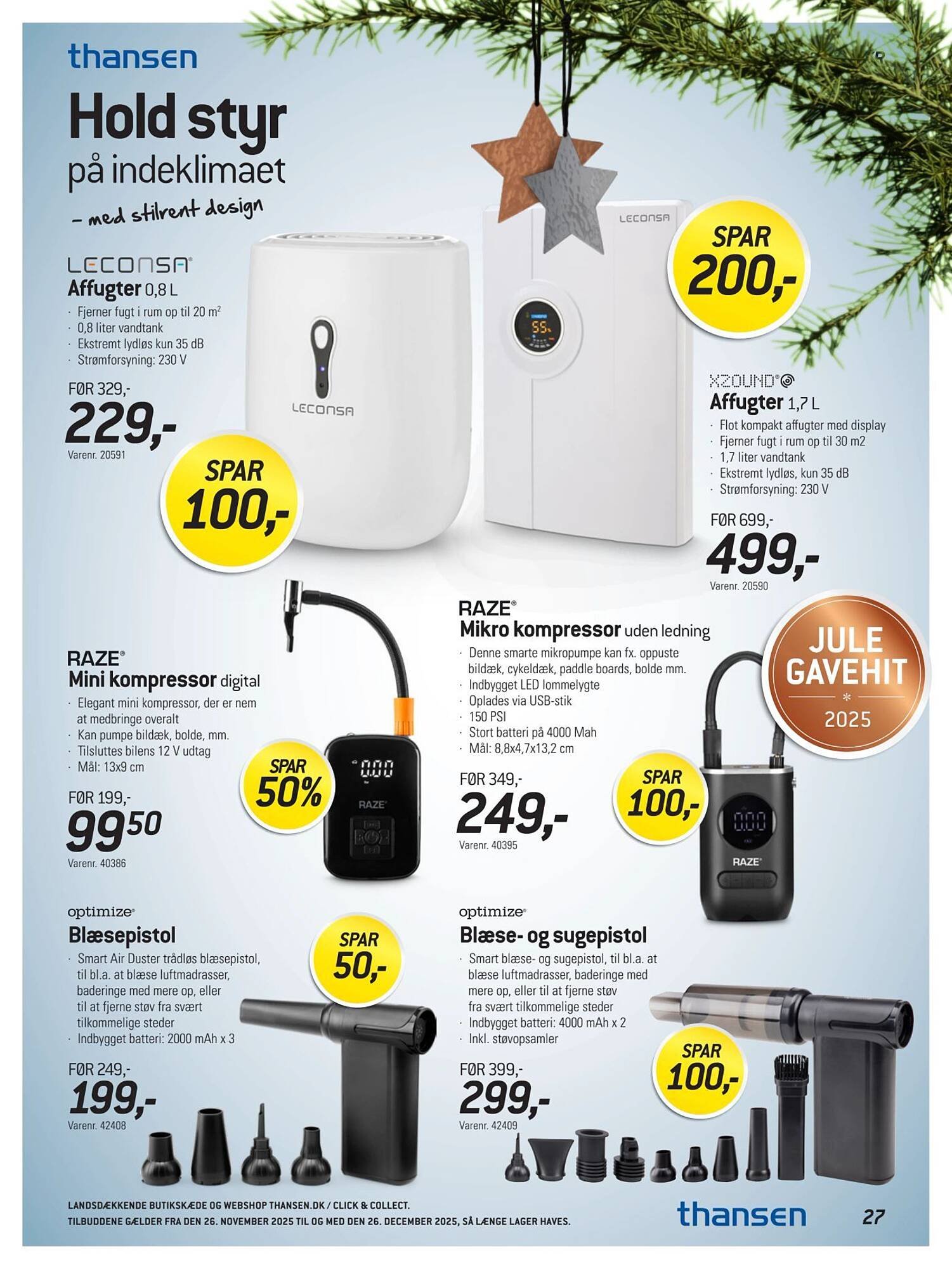Thansen tilbudsavis (2025-11-26 - 2025-12-27)