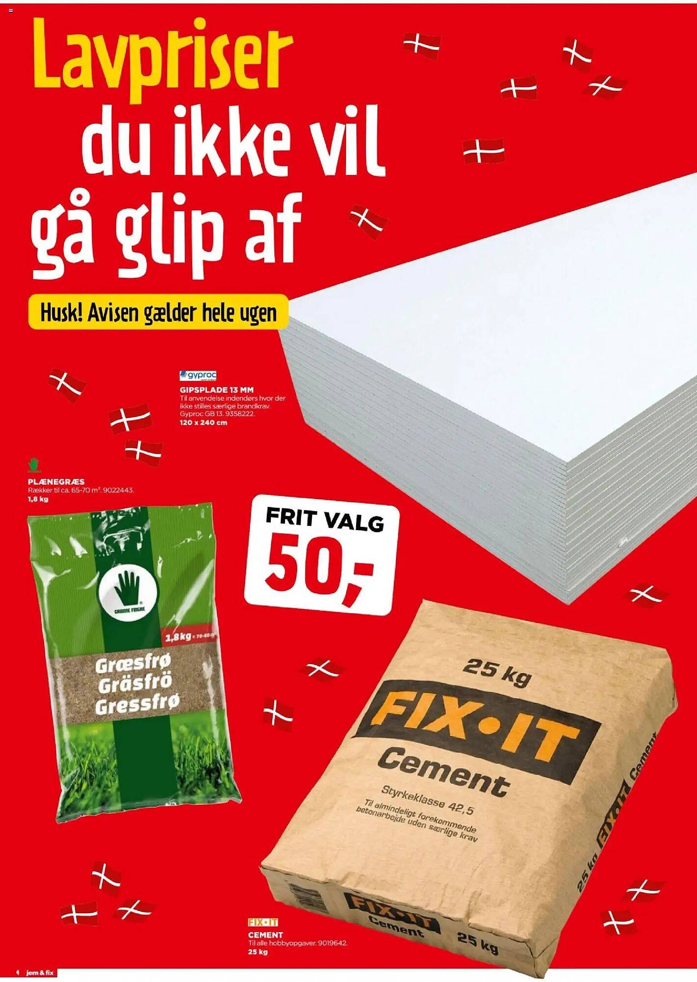 Jem &amp; fix tilbudsavis
