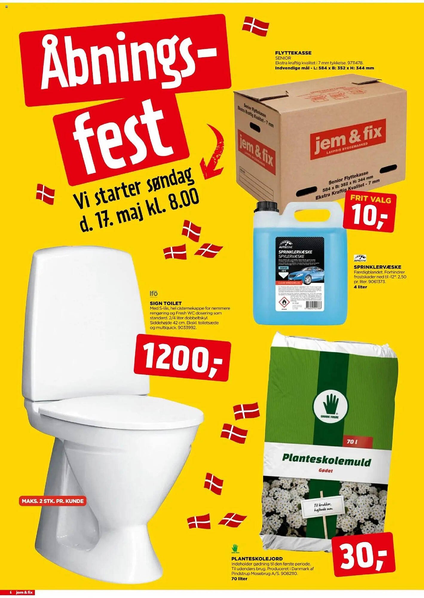 Jem &amp; fix tilbudsavis