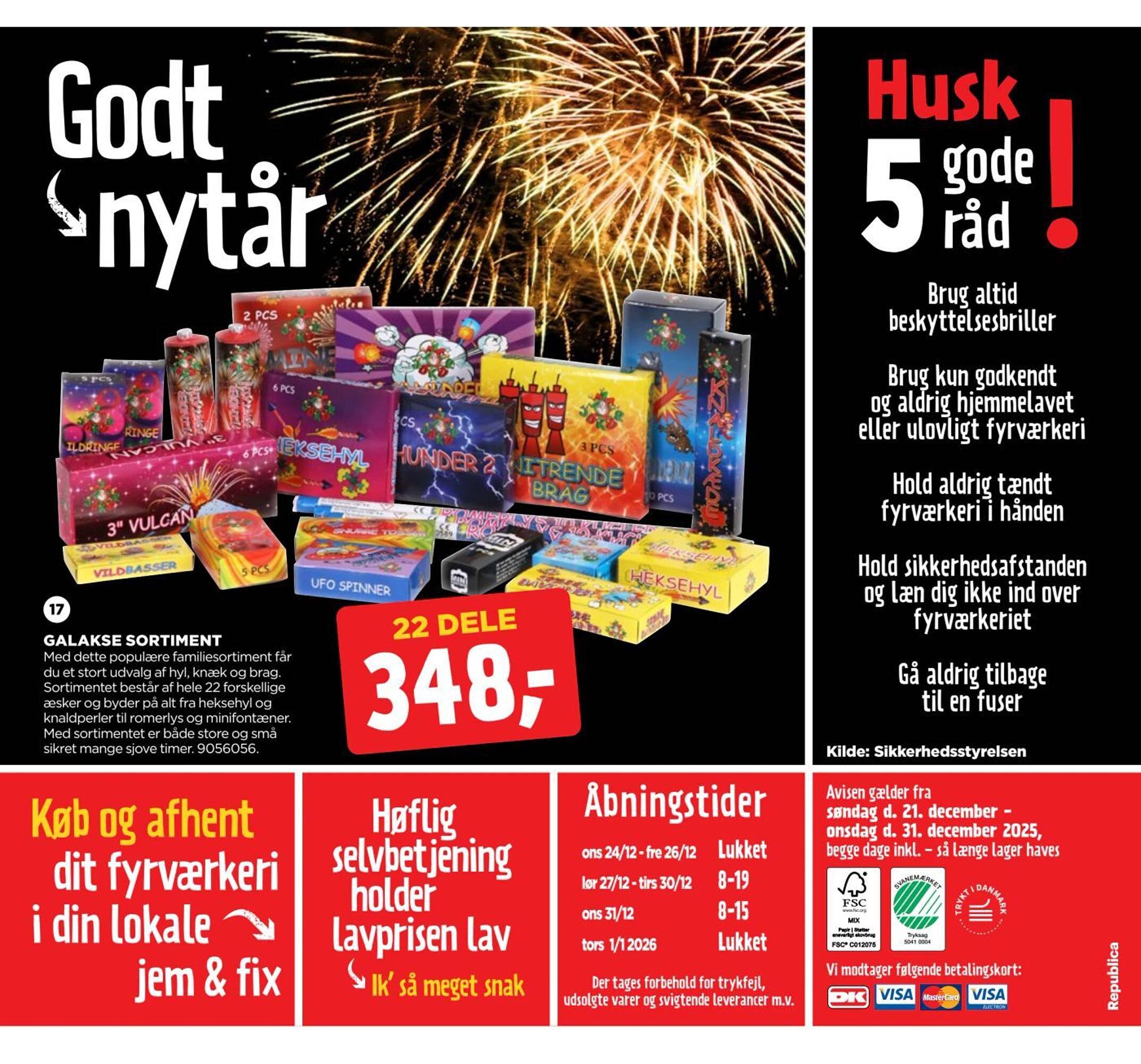 Jem &amp; fix tilbudsavis (2025-12-15 - 2026-01-01)