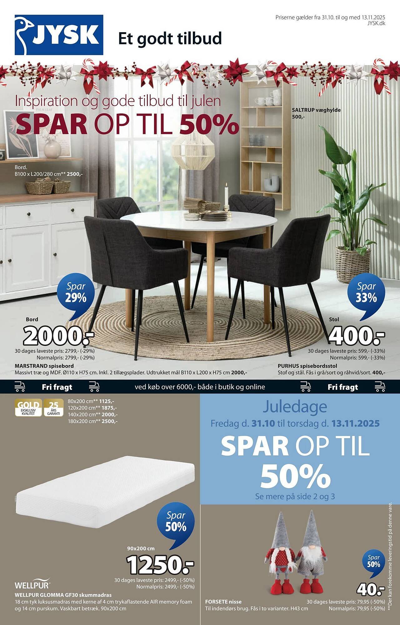 JYSK tilbudsavis (2025-10-31 - 2025-11-13)